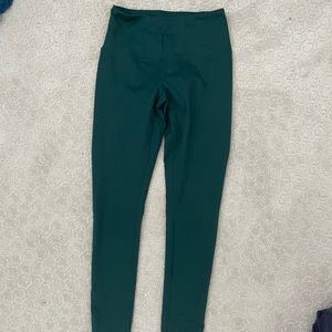 Zella small emerald green leggings